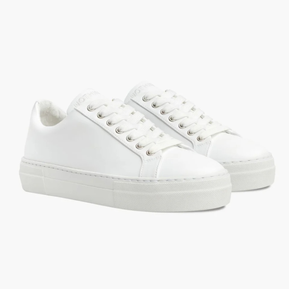 Nothing New Women's Nova Low Top Upcycled Leather Sneaker